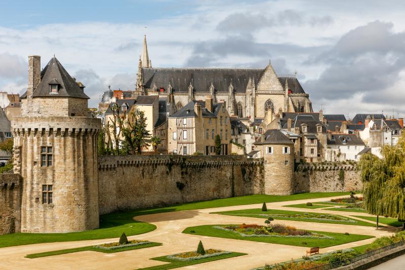 La cité médiévale de Guérande.